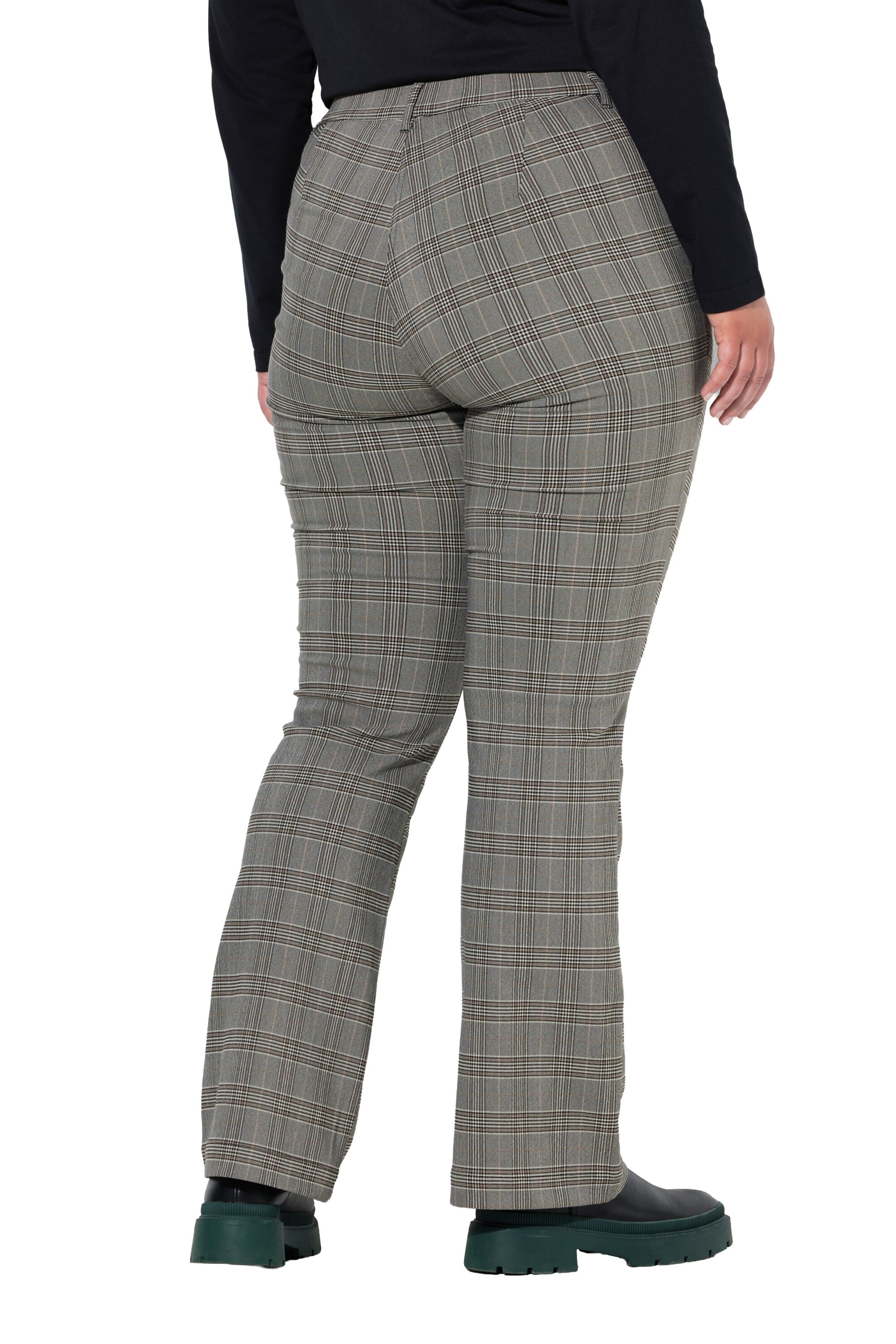 Ulla Popken Regular Broek in Bruin