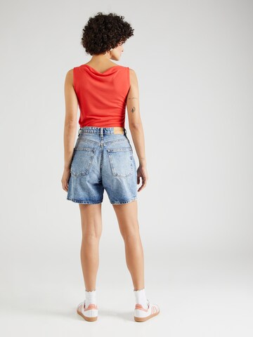 Monki Loosefit Shorts in Blau