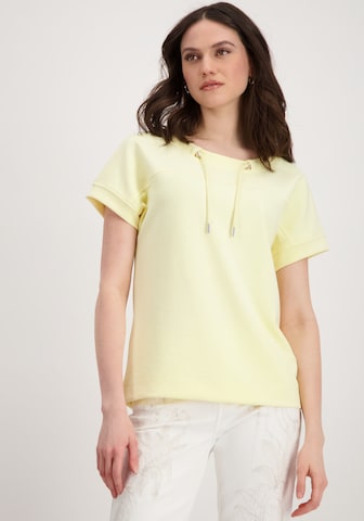 monari Sweatshirt in Yellow: front