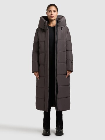 khujo Winter coat 'Soulani5 Matt' in Grey