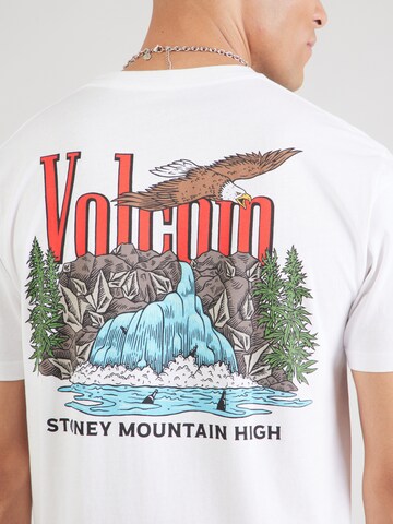 Volcom Μπλουζάκι 'STONEY MOUNTAIN' σε λευκό