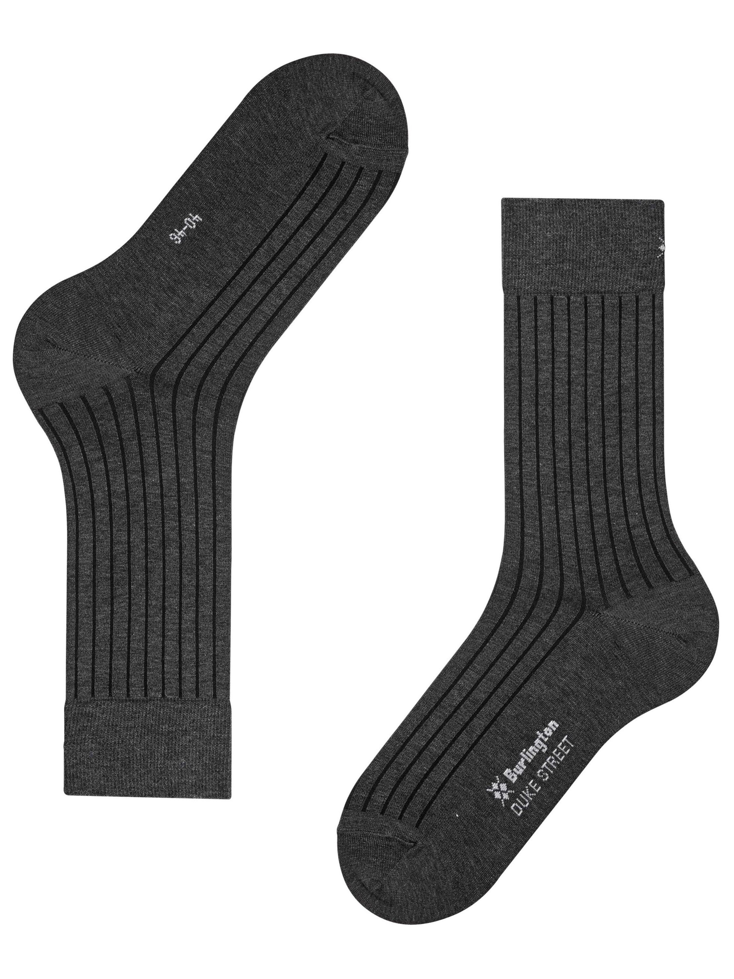 BURLINGTON Socks in Grey