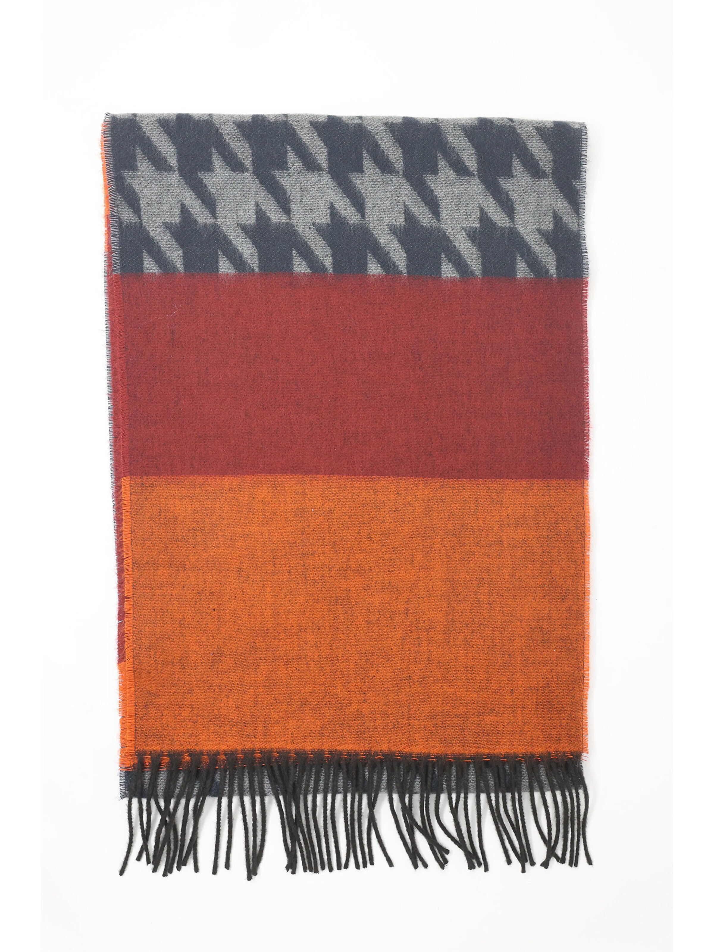 Real Guys Sjaal in Bruin: voorkant