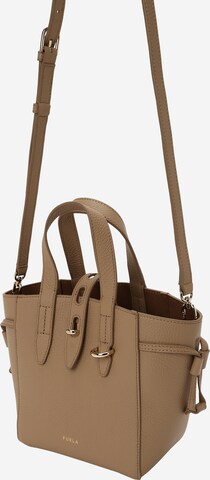 FURLA Håndtaske 'NET MINI' i beige