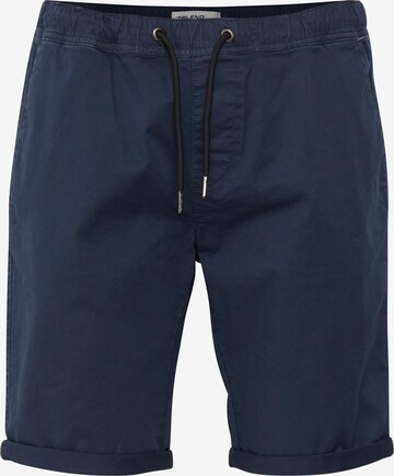 !Solid Chino Pants 'BRADLEY' in Blue: front