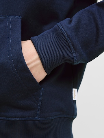 JACK & JONES Sweat jacket 'JORNORREBRO' in Blue