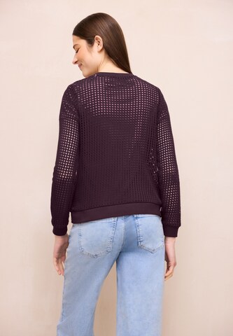 Street One Studio Sweater in Purple