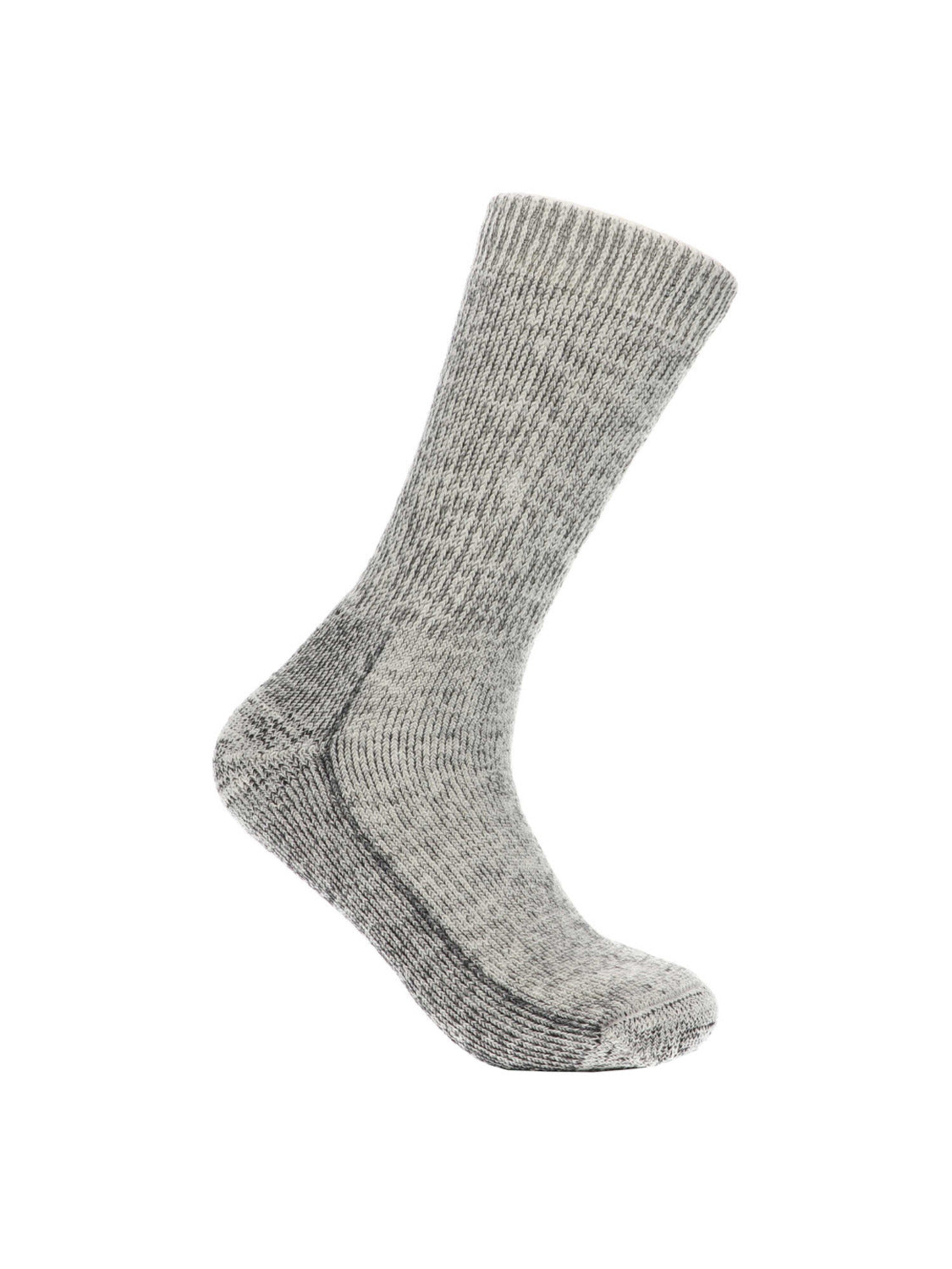 Merino Love Socks 'The Alpine Sokken' in Grey: front