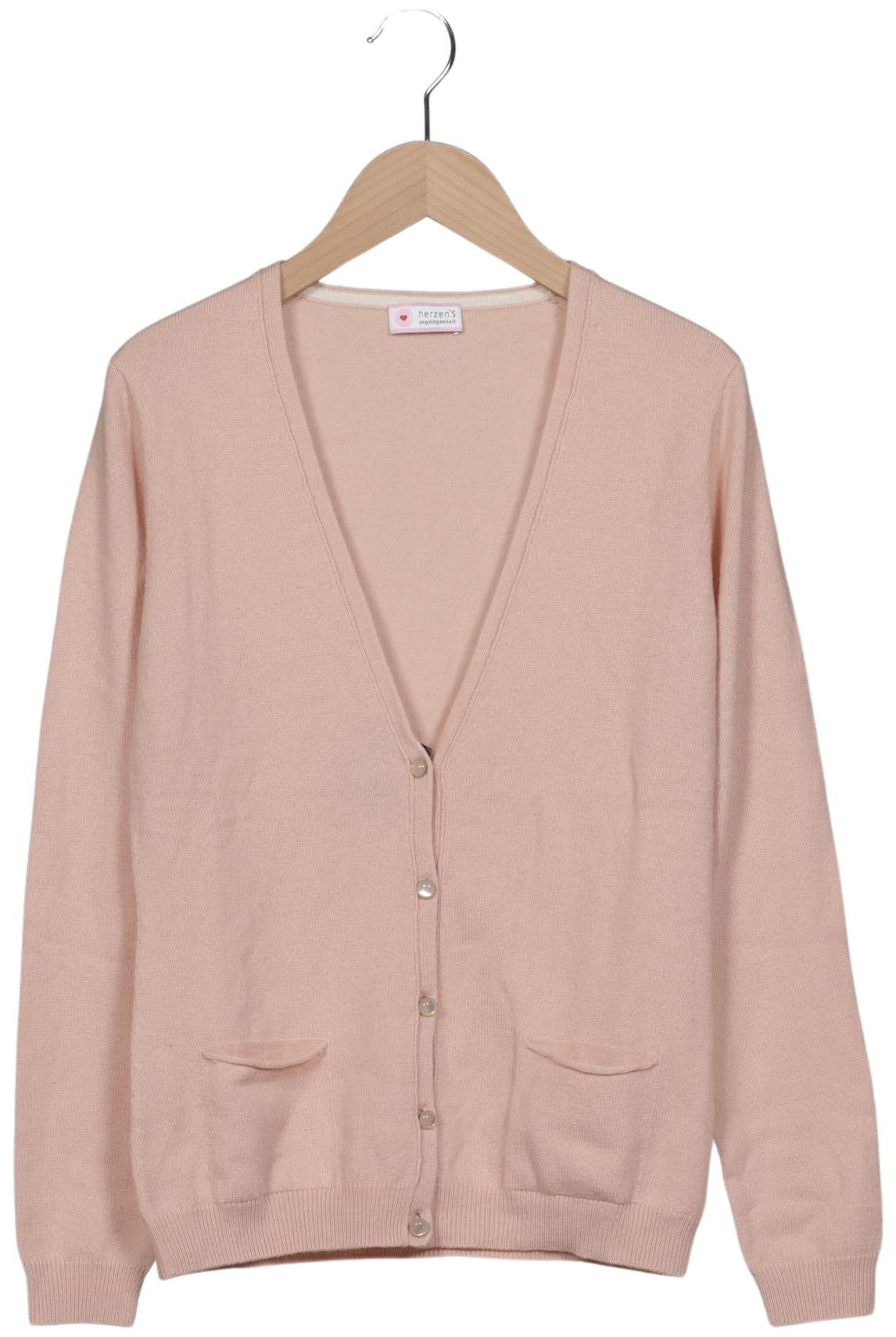 HERZENSANGELEGENHEIT Sweater & Cardigan in S in Pink: front