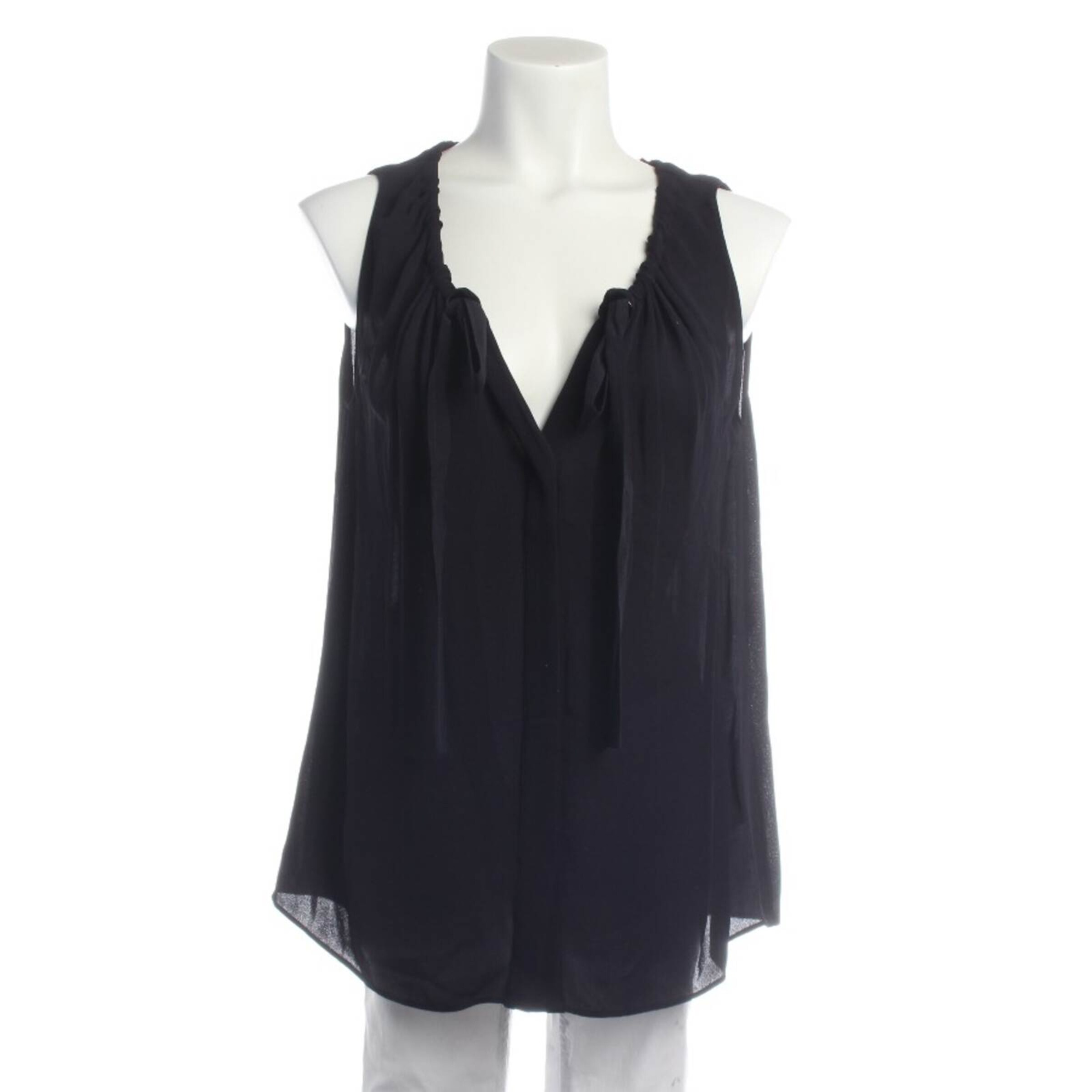 Schumacher Bluse / Tunika M in Blau: Vorderseite