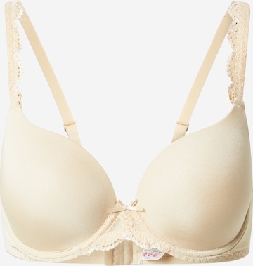 MAGIC Bodyfashion T-skjorte BH i beige: forside