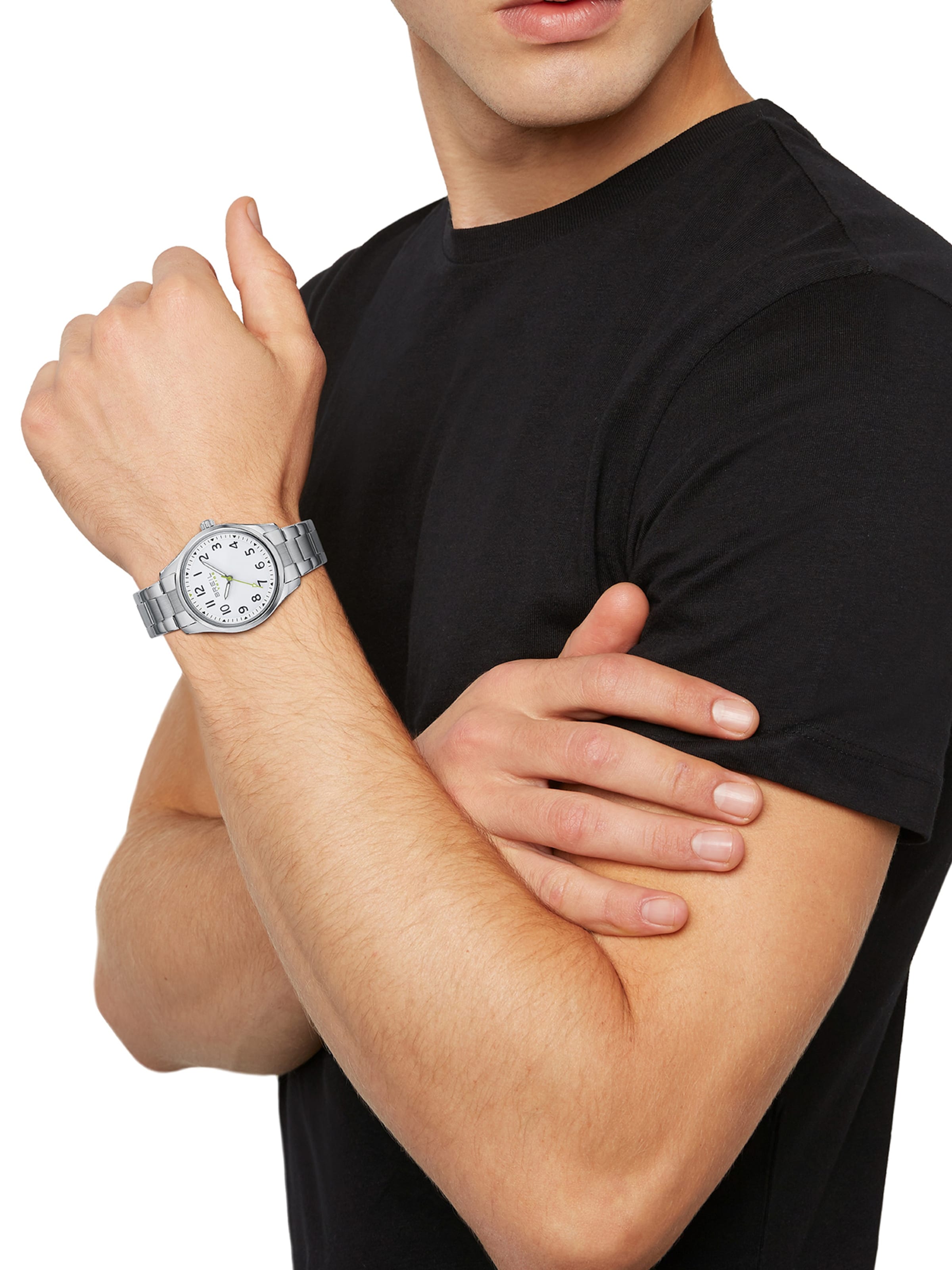 Breil Uhr  'BEGINNING' in Silber: Vorderseite