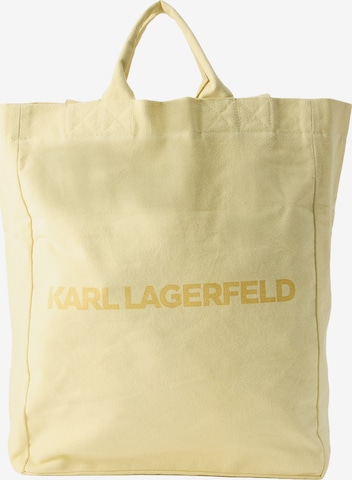 Karl Lagerfeld Shopper in Gelb: Vorderseite