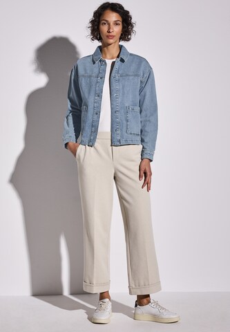STREET ONE Bleached Jeansjacke in Blau
