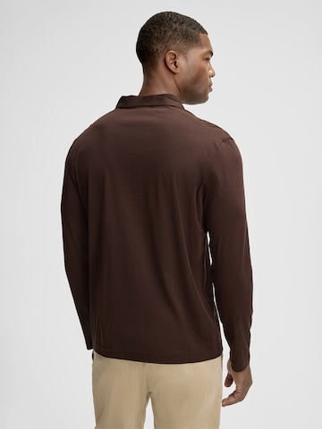 STRELLSON Shirt 'Pepe' in Brown