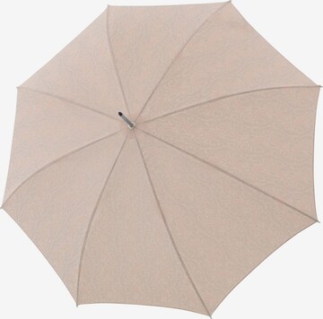 Doppler Manufaktur Paraplu in Beige: voorkant