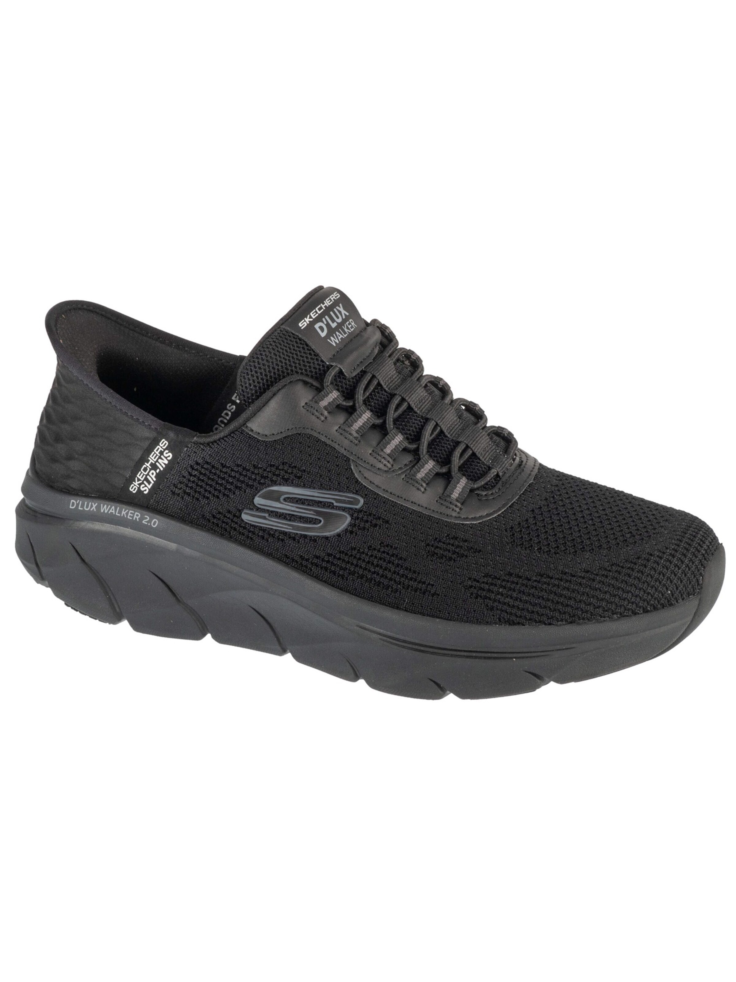 SKECHERS Sneakers 'Slip-ins: D'Lux Walker 2.0 - Rezinate' in Grey: front