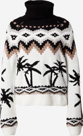 Pull-over Tally Weijl en blanc : devant