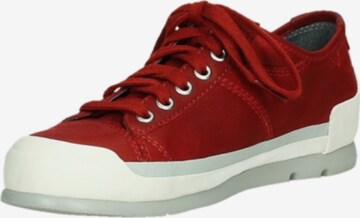Wolky Lace-Up Shoes in Red: front
