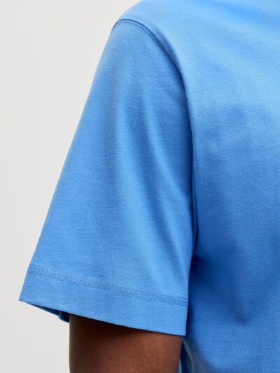 JACK & JONES Shirt 'JORNorrebro' in Royal blue / White, Item view