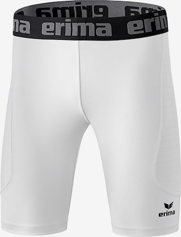 ERIMA Workout Pants in White: front