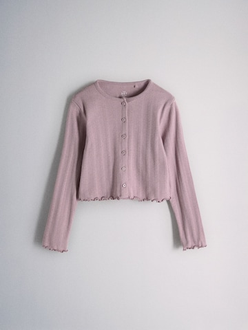 The Set Gebreid vest in Beige