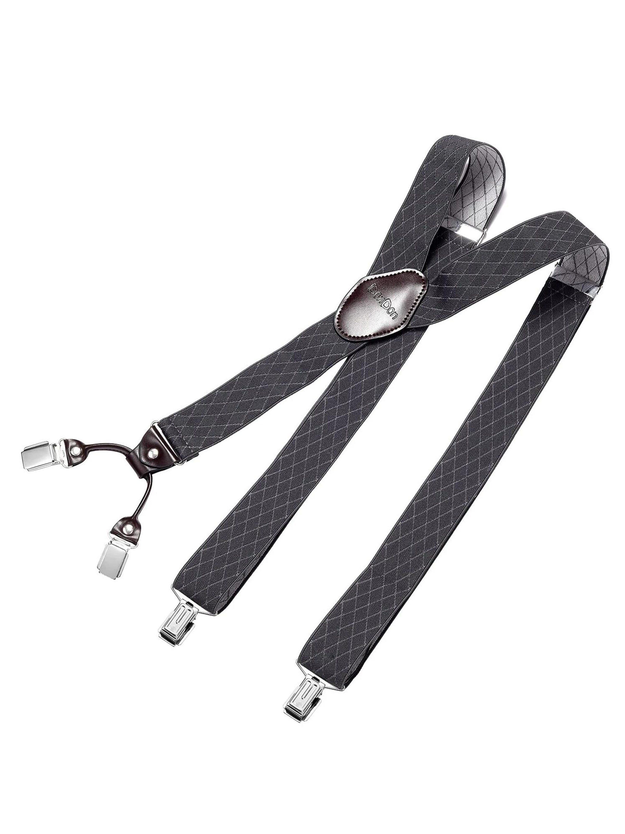 DonDon Suspenders in Grey