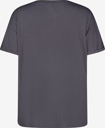 Skiny Shirt 'Every Night' in Grey