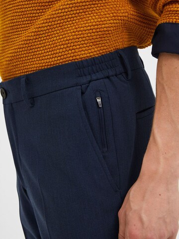 SELECTED HOMME Slimfit Spodnie 'Dave' w kolorze niebieski
