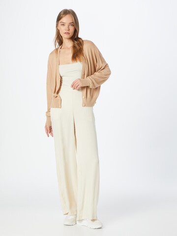 UNITED COLORS OF BENETTON Knit cardigan in Beige