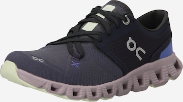 On - Zapatillas deportivas bajas 'CloudX3' en azul: frente