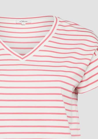 T-shirt s.Oliver CURVE en rose