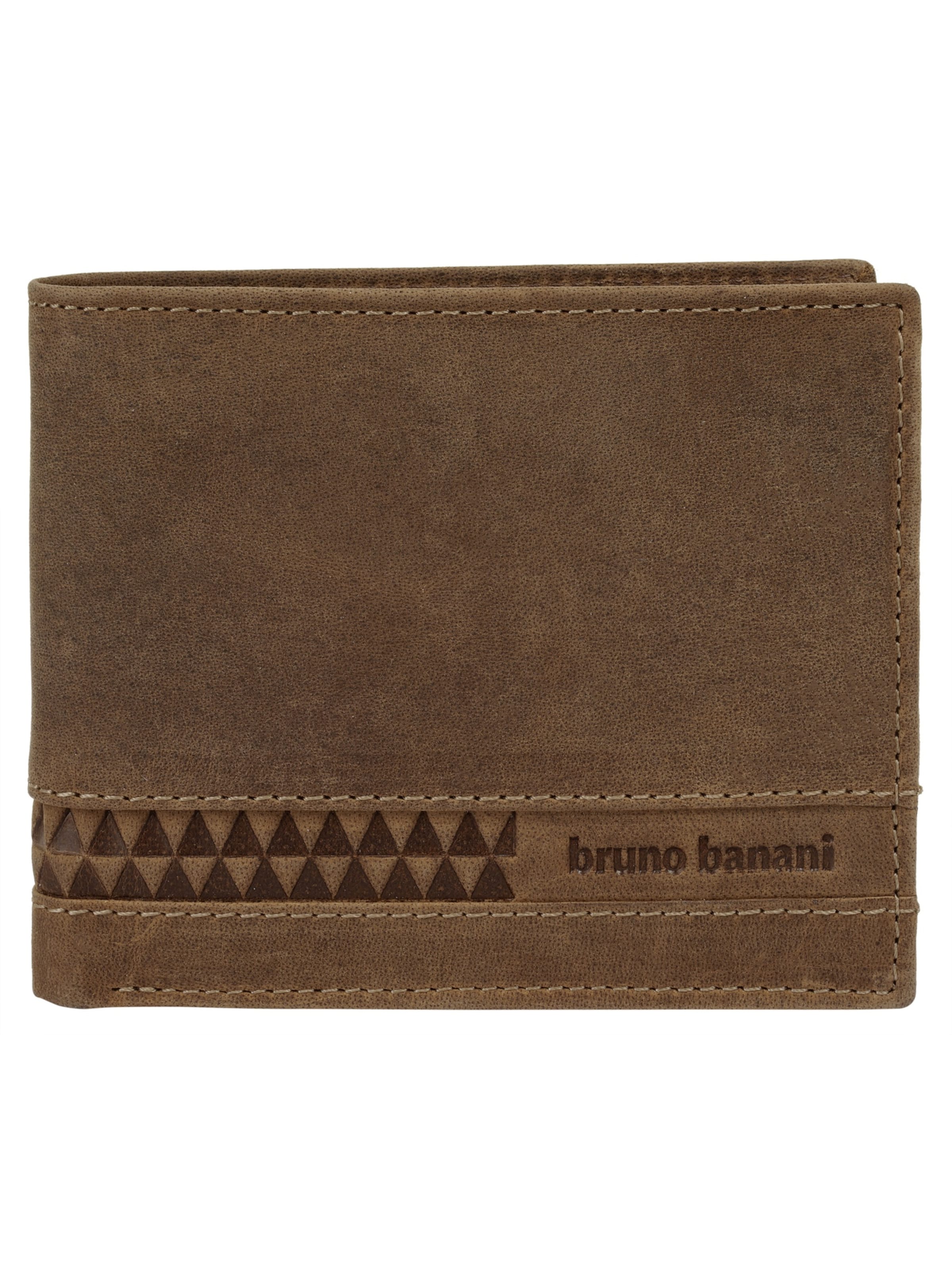 Bruno Banani Portemonnaie 'Bruno Banani Geldbörse'‌‌‌‌‌‌‌ in Braun: Vorderseite
