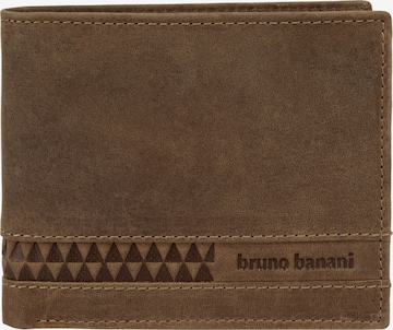 Bruno Banani Portemonnaie 'Bruno Banani Geldbörse' in Braun: Vorderseite