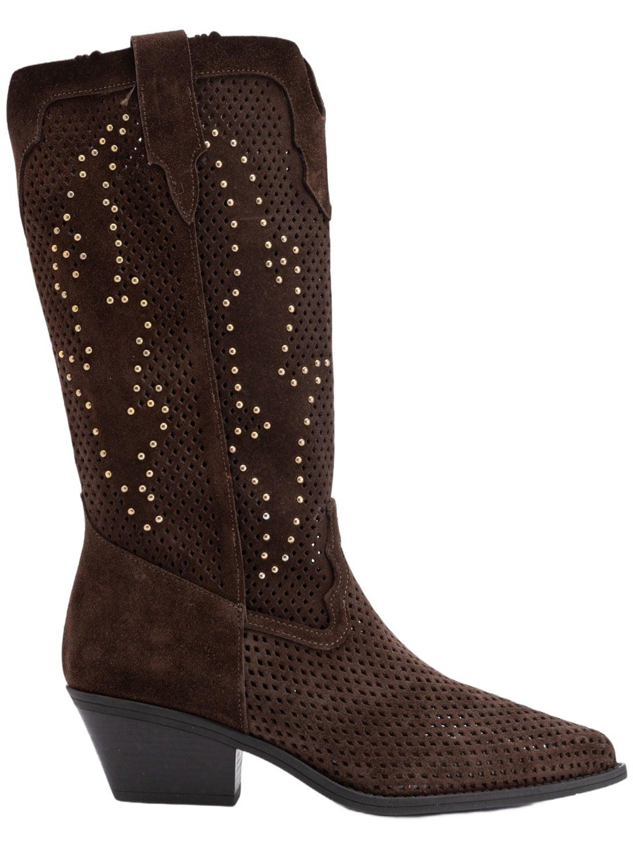 Limoya Stiefel 'Neira'‌‌ in Braun: Vorderseite