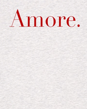 Maglietta ' Amore ' di Watapparel in bianco