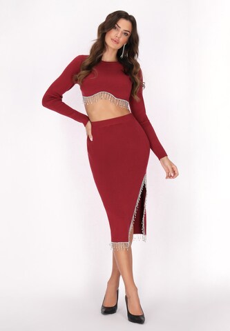faina Skirt in Red