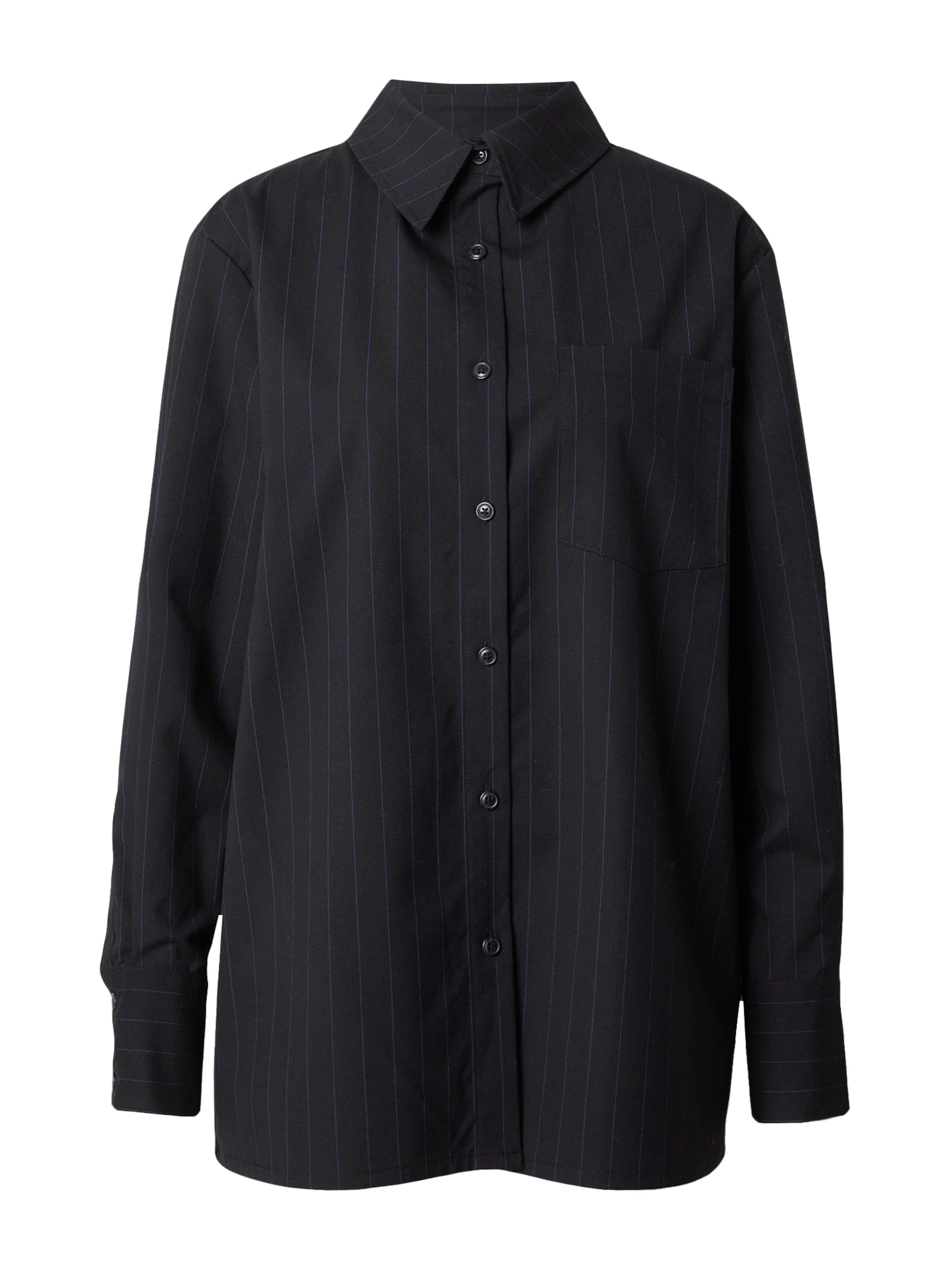 ABOUT YOU x Toni Garrn Blúzka 'Amanda' - Modrá: predná strana