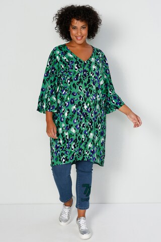 MIAMODA Tunic in Green: front