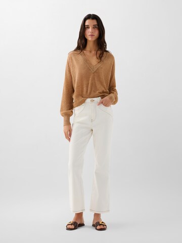 Flared Jeans ' ' di Scalpers in bianco: frontale