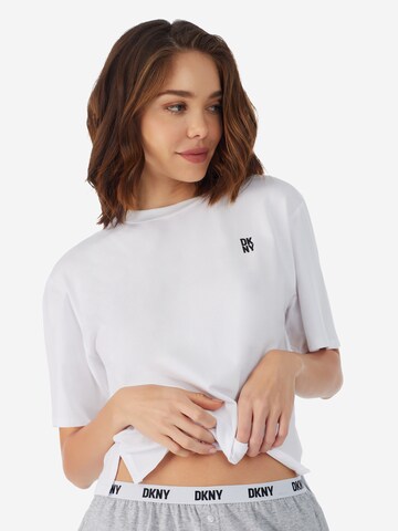 DKNY Slaapshirt 'Must Have Basic' in Wit