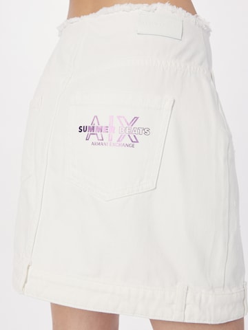 ARMANI EXCHANGE Skirt 'GONNA' in White