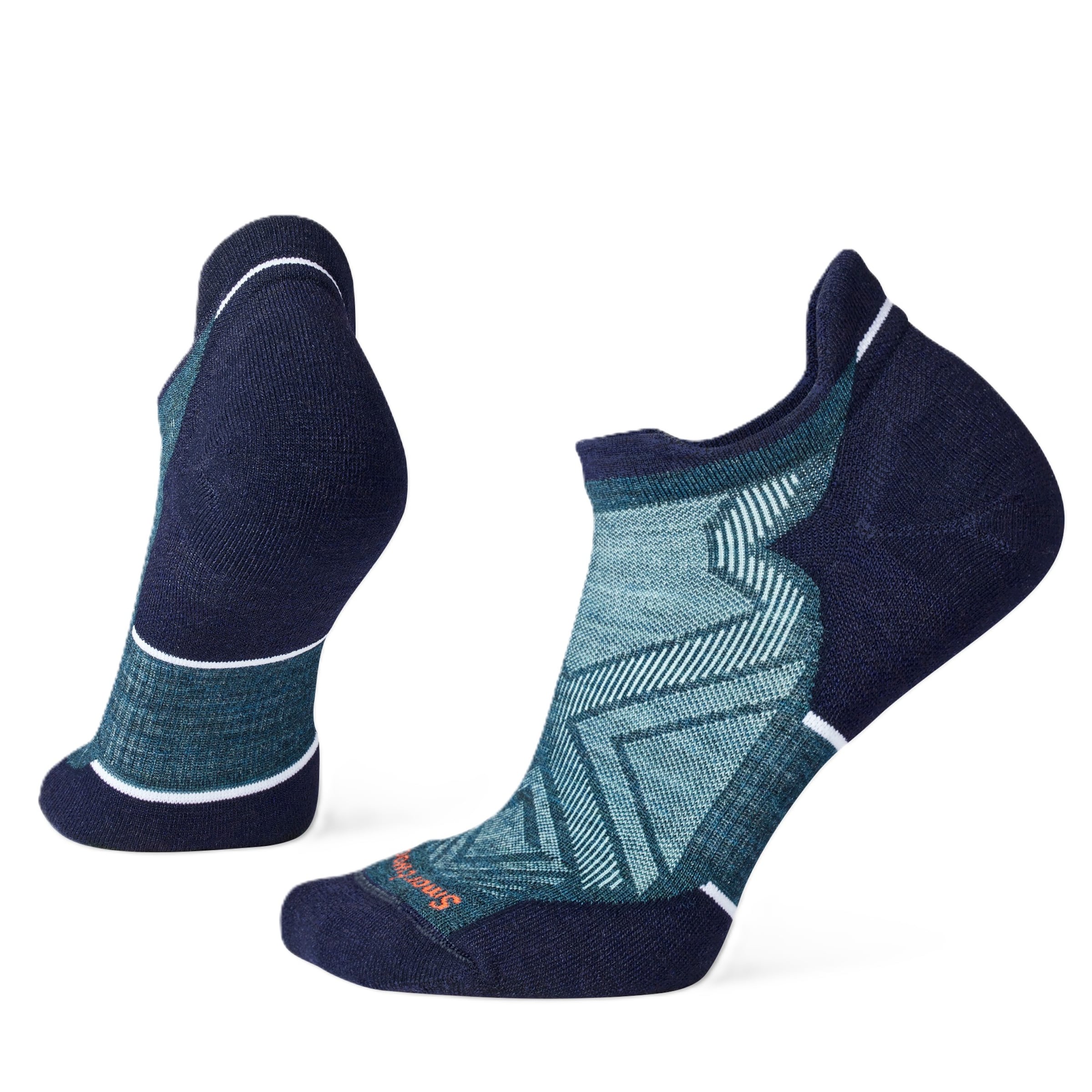 Chaussettes de sport 'Run Targeted' SMARTWOOL en bleu : devant