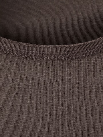 MANGO Тениска 'LAVI' в кафяво