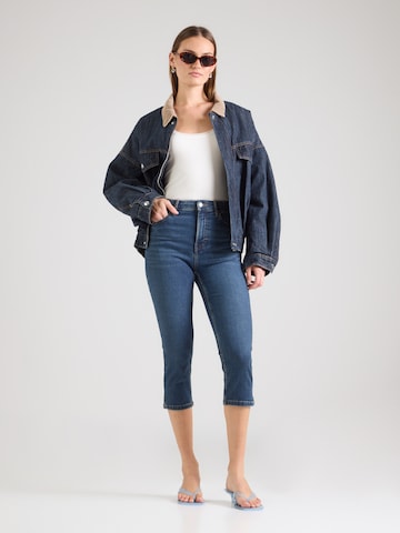 TOPSHOP Skinny Farmer 'CAMILLA' - kék