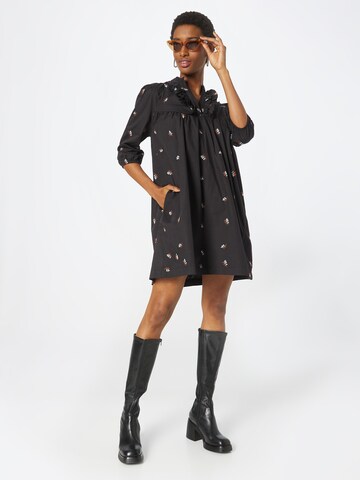 Freequent Shirt Dress 'RINAI' in Black