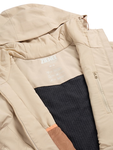 ZIENER Winter Jacket in Beige