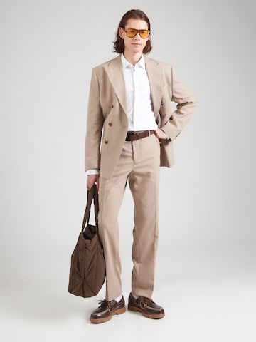 Coupe slim Chemise business 'Koey' HUGO en blanc