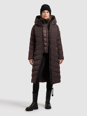 khujo Winter coat 'FISKA' in Purple