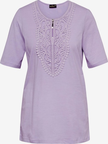 T-shirt Goldner en violet : devant
